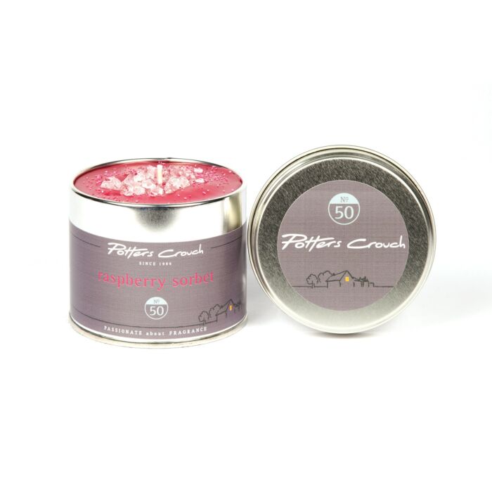 Potters Crouch - Candle Tin - Raspberry Sorbet-1